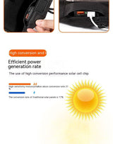 Premium Solar Charging Panel - Portable Outdoor Power Bank Solution