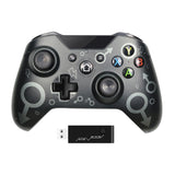 Wireless Gaming Controller N1 - 2.4G Xbox One Compatible Gamepad with Dual Motor Vibration