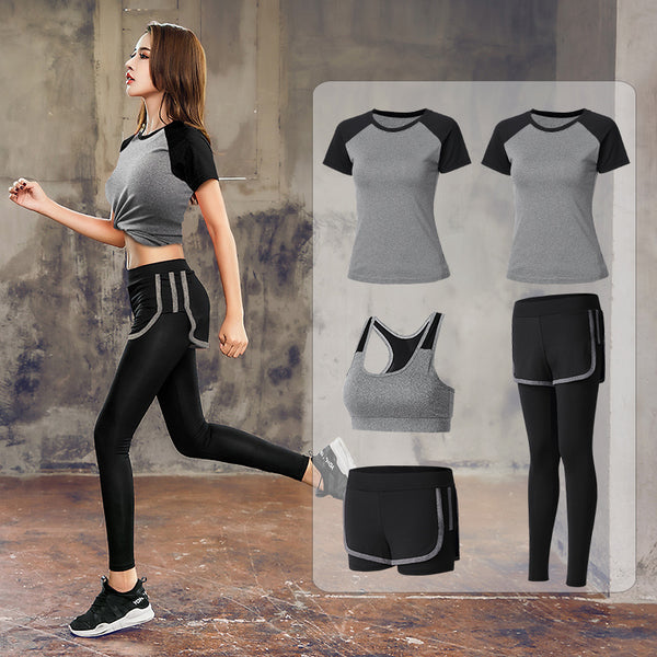 Premium Women's Gym Workout Set - Athletic Training Suit