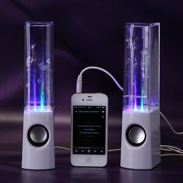 Mesmerizing LED Water Dancing Speaker - Wireless Fountain Light Show for Home Parties