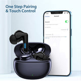 Advanced Bluetooth Hearing Aid - Rechargeable Digital Sound Amplifier with 12+ Hour Battery