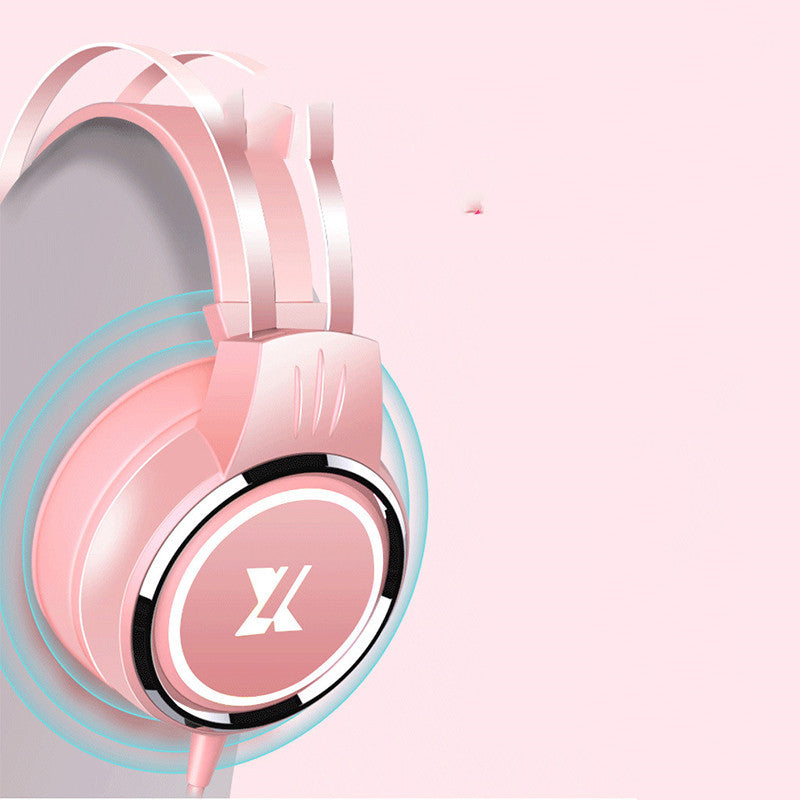 Professional Gaming Headset with Microphone - USB & 3.5mm Wired Computer Headphones