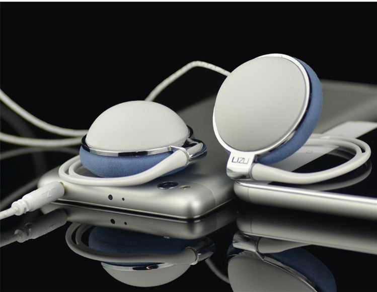 Comfortable Ear-Hook Wired Headphones with Microphone - 3.5mm Audio Jack