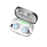 Premium Bluetooth 5.0 Wireless Earbuds with Digital Display - Waterproof Sports Headphones
