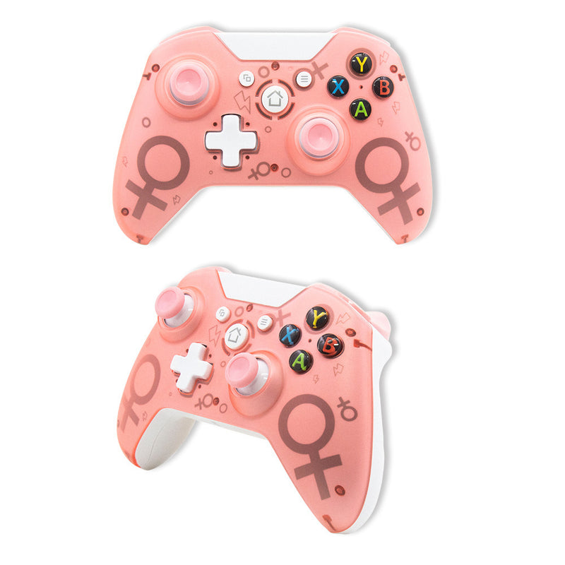 Wireless Gaming Controller N1 - 2.4G Xbox One Compatible Gamepad with Dual Motor Vibration