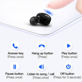 Ultra-Compact Q1 Wireless Bluetooth Earpiece - Invisible Business Headset