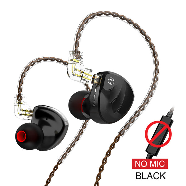 Professional Wired Earphones with Microphone - Moving Iron Driver Technology