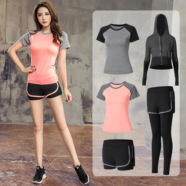 Premium Women's Gym Workout Set - Athletic Training Suit