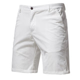 Casual Cotton Cropped Pants - Straight Slim Fit Men's Summer Shorts