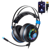 Premium Wire-Controlled Gaming Headset - Immersive Colorful Surround Stereo Audio Experience