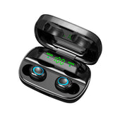 Premium Bluetooth 5.0 Wireless Earbuds with Digital Display - Waterproof Sports Headphones