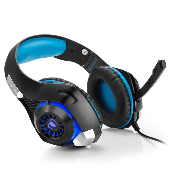 Immersive Gaming Headset with RGB LED Lights - Crystal Clear Surround Sound for PC, PS4 & Mobile Gaming