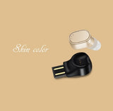 Ultra-Compact Wireless Bluetooth Earbud - Invisible Mini Stereo Headphone with Magnetic Charging