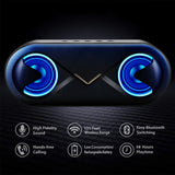 Premium Wireless Bluetooth Speaker - 6W Dual Speakers with 6H Playtime