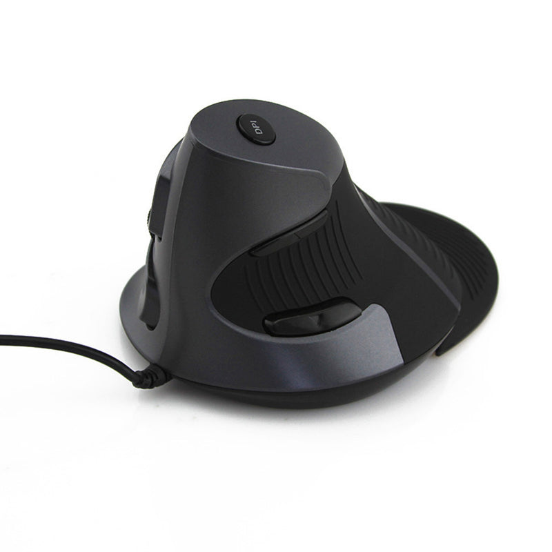 Professional Ergonomic Vertical Gaming Mouse - Wired Optical Desktop Mouse