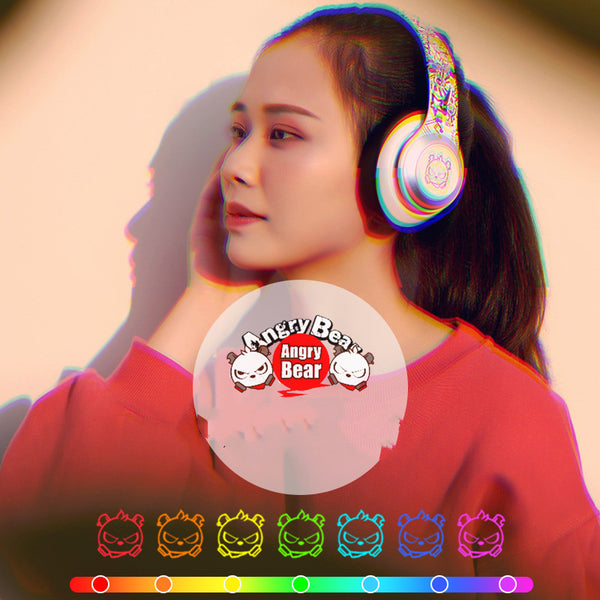 Wireless Bluetooth Headphones - Premium Noise Cancelling Over-Ear Headset with Ultra-Long Battery Life