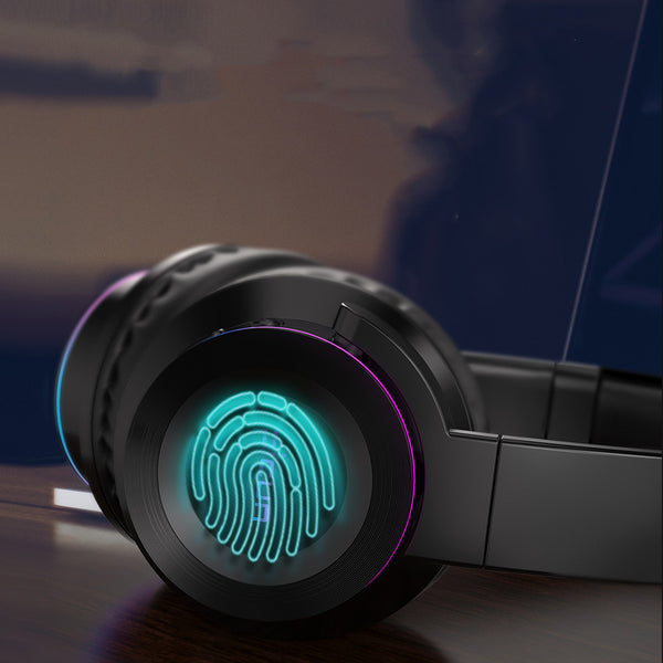 Wireless LED Gaming Headphones - Premium Bluetooth Headset with Luminous Design