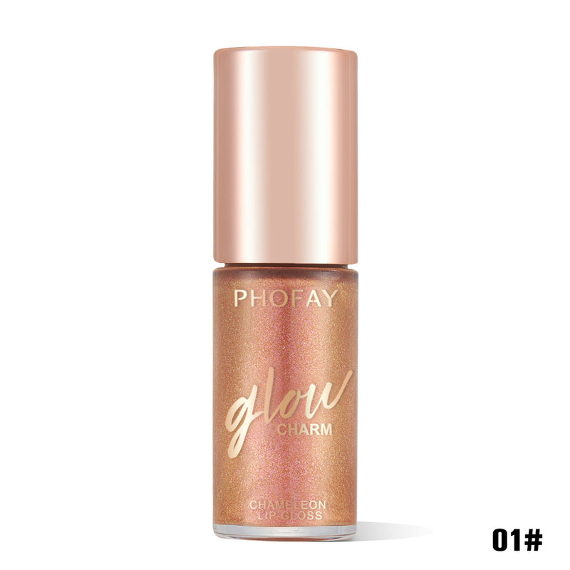 Luxurious Shimmer Lip Gloss - PHOFAY Moisturizing Formula