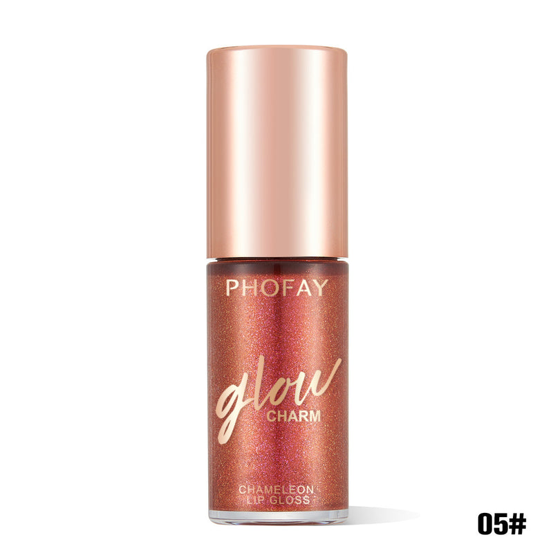Luxurious Shimmer Lip Gloss - PHOFAY Moisturizing Formula
