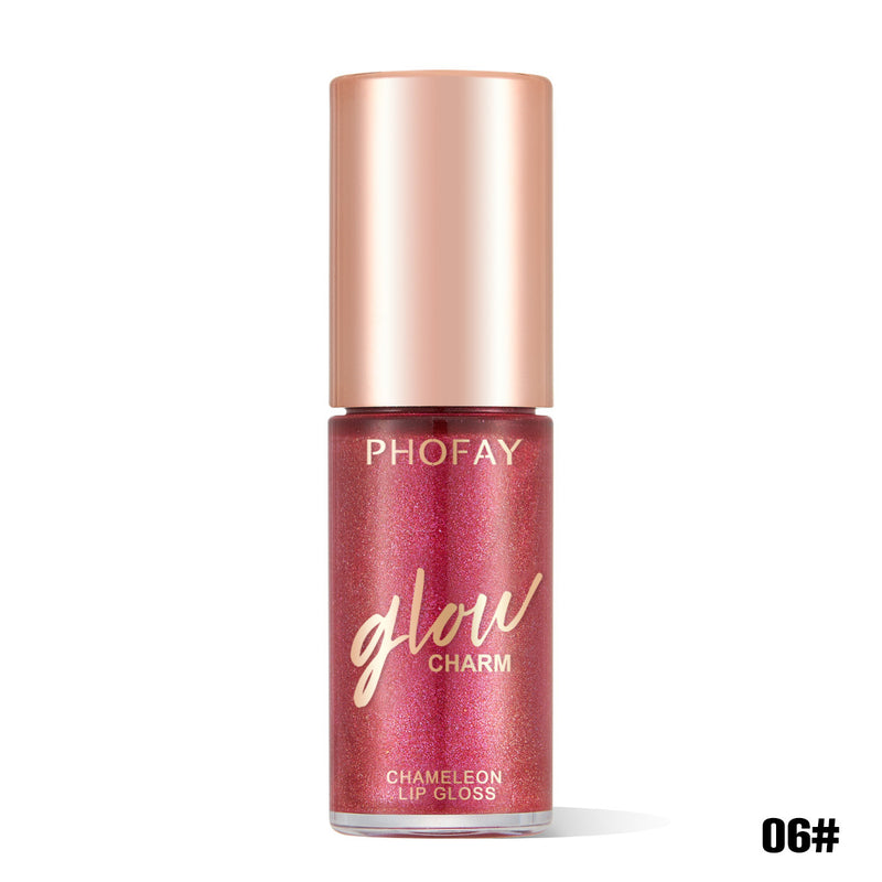 Luxurious Shimmer Lip Gloss - PHOFAY Moisturizing Formula