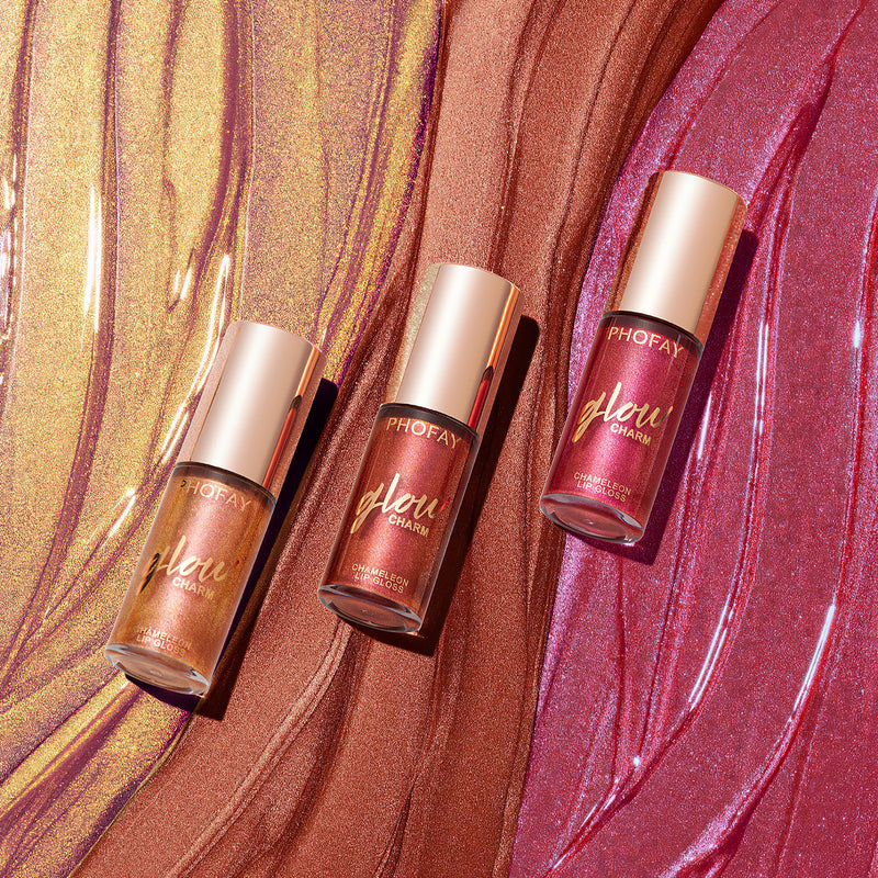 Luxurious Shimmer Lip Gloss - PHOFAY Moisturizing Formula
