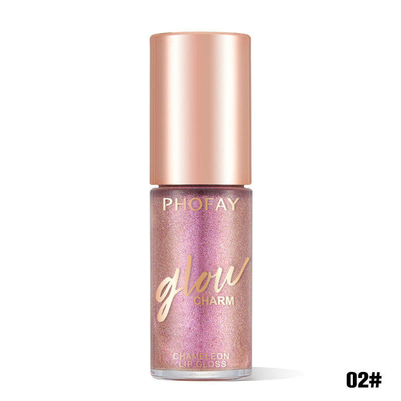Luxurious Shimmer Lip Gloss - PHOFAY Moisturizing Formula