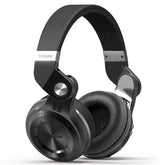 Bluedio T2+ Wireless Bluetooth Headphones - 57mm Drivers, 40H Playtime, FM Radio & TF Card Support
