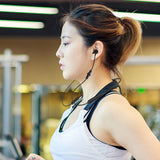 Advanced Q5 Wireless Sports Bluetooth Headset - 48H Playtime & Dual Phone Connection
