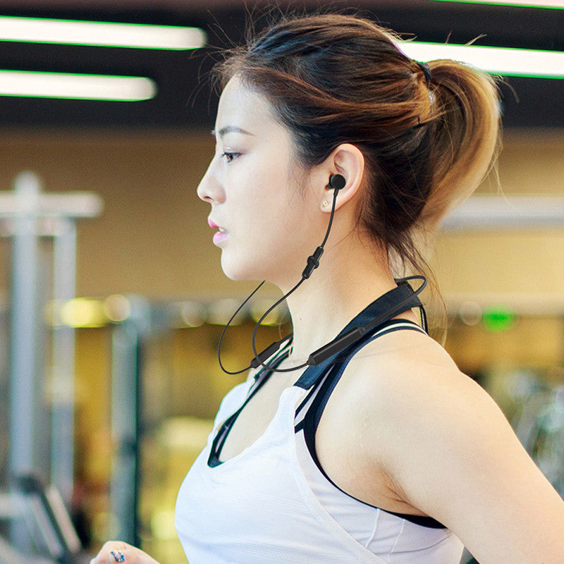 Advanced Q5 Wireless Sports Bluetooth Headset - 48H Playtime & Dual Phone Connection