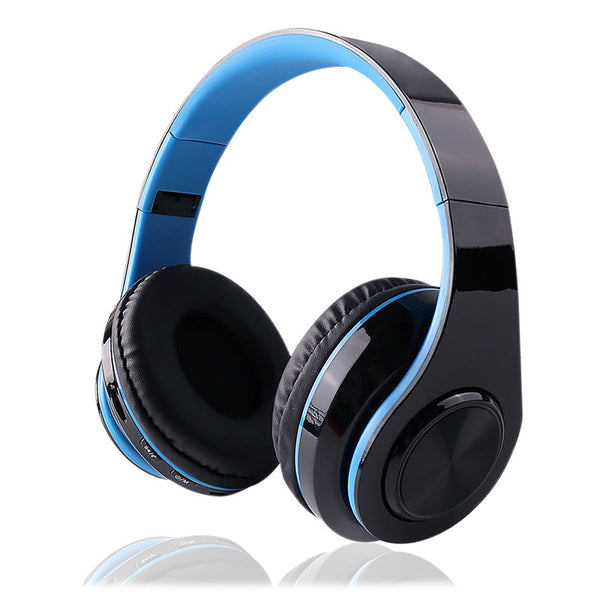 Wireless Bluetooth Gaming Headset with 7-Color LED Lights - 22H Battery Life