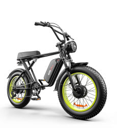 High-Performance Dual Motor Electric Bike - 48V 1000W x2 Power System