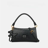 Chic Macaron Color Shoulder Bag - Trendy Women's Armpit Bag for Everyday Style