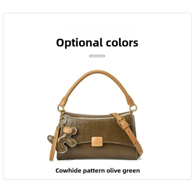 Chic Macaron Color Shoulder Bag - Trendy Women's Armpit Bag for Everyday Style