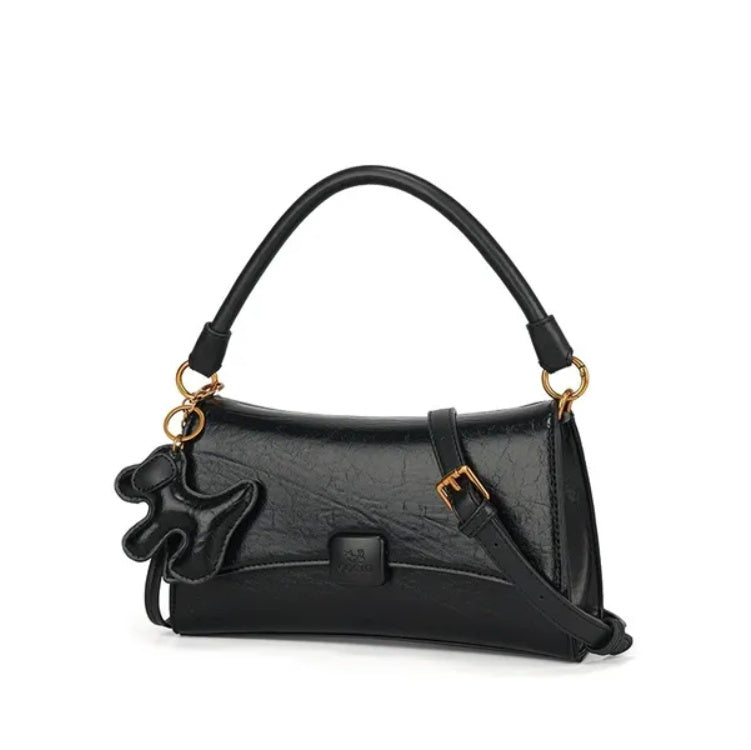 Chic Macaron Color Shoulder Bag - Trendy Women's Armpit Bag for Everyday Style