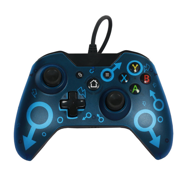Ergonomic Gaming Controller - USB Wired for Xbox One & PC with Vibration Feedback