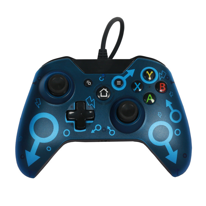 Ergonomic Gaming Controller - USB Wired for Xbox One & PC with Vibration Feedback
