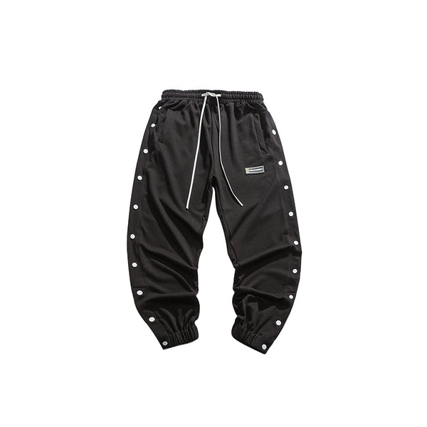 Urban Street Style Cargo Sweatpants - Men's High-Quality Cotton Blend