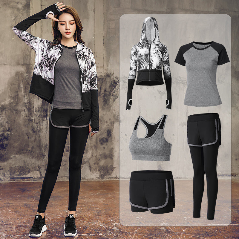 Premium Women's Gym Workout Set - Athletic Training Suit
