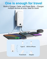 9000mAh Power Bank with AC Socket & Digital Display - Fast Charging Portable Charger