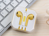 Premium In-Ear Wired Headphones with Microphone - 3.5mm Universal Earbuds