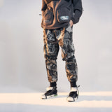 Military Camouflage Cargo Pants - Relaxed Fit Street Style Trousers for Men