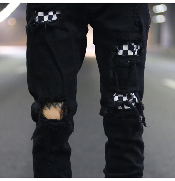 Professional Tactical Cargo Jeans - Multi-Pocket Cotton Work Pants for Men
