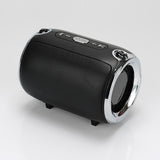 Wireless Bluetooth Subwoofer Speaker - Portable Metal Sound System with Card Reader & Radio