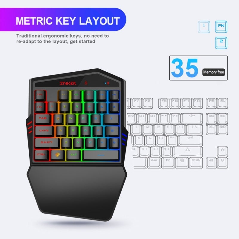 Ultimate RGB Gaming Keyboard & Precision Mouse Combo Set - Throne One Edition