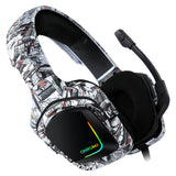 Wireless Bluetooth Camouflage Gaming Headphones - Premium Sound Quality