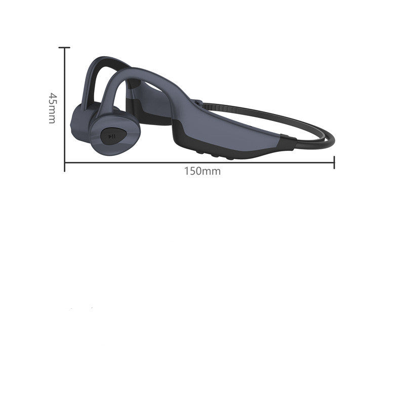 Advanced K7 Bone Conduction Wireless Headphones - Waterproof Bluetooth 5.0 Sports Earphones with Built-in Memory