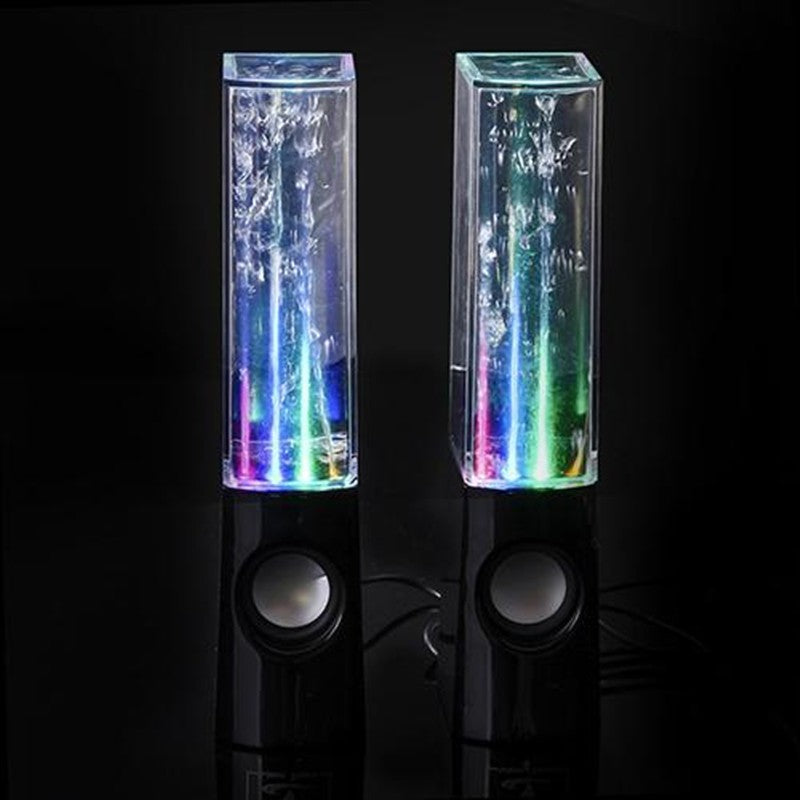 Mesmerizing LED Water Dancing Speaker - Wireless Fountain Light Show for Home Parties