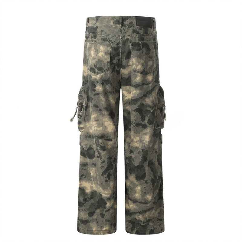 Tactical Multi-Pocket Camouflage Cargo Pants - Outdoor Workwear for Men