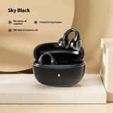 Wireless Sports Bluetooth Earbuds - Waterproof Clip-On Headphones with Voice Control