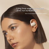 Wireless Bone Conduction Bluetooth Headset - Open-Ear Sports Earphones with 8-Hour Battery Life
